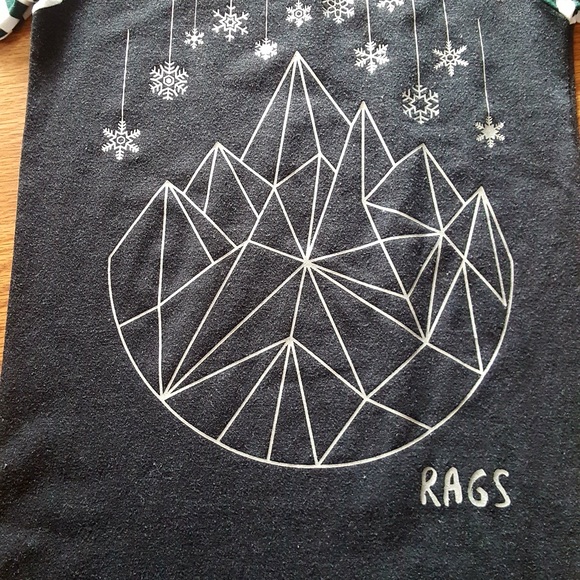 3/4 Christmas geo rag - Picture 2 of 2